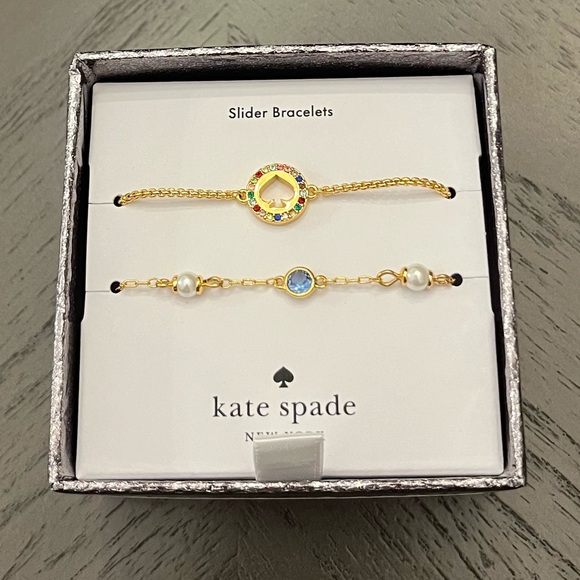 Kate Spade Slider Bracelet Set NWT - Picture 4 of 9